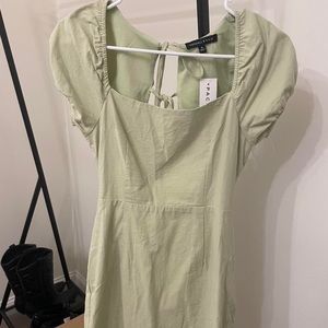 Kendall and Kylie open back dress